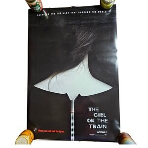 The Girl on the Train 2016 Original Advance Movie Poster 27x40 Emily Blunt D/S